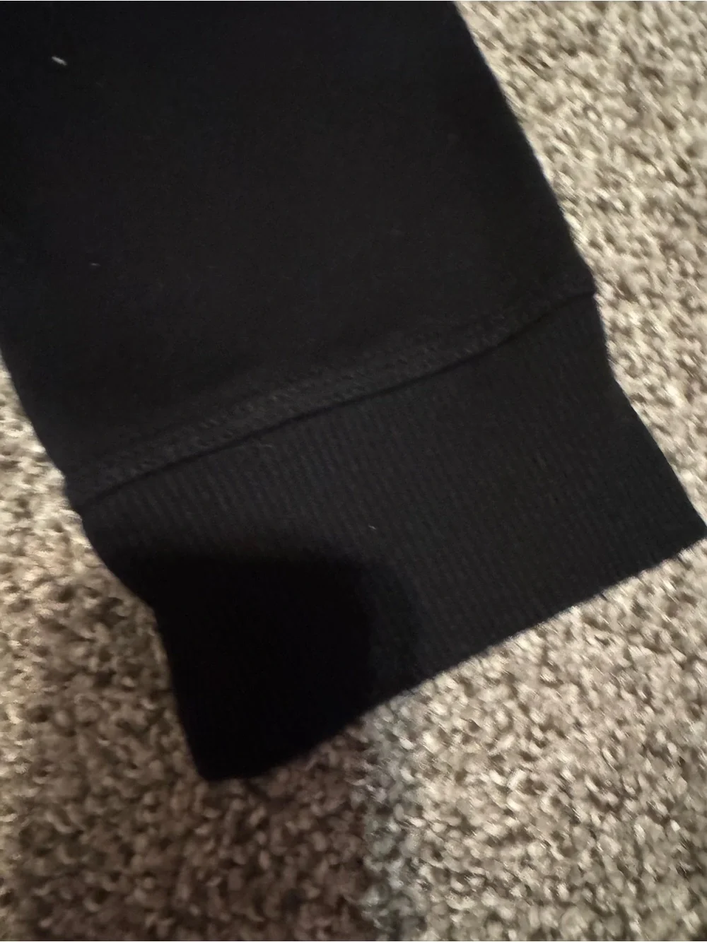 Nike Black Jogger Pants with White Logo